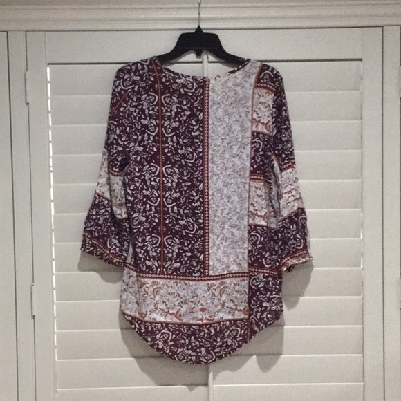 Boho Pattern blouse - Picture 3 of 3